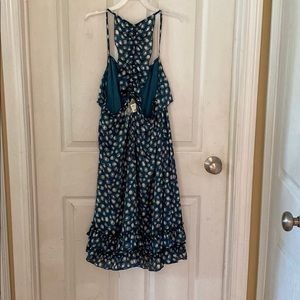 Silk summer dress never been worn